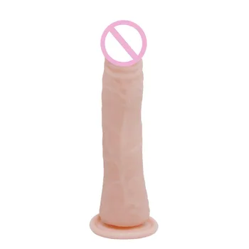 Silikoninis Minkštas Tikroviškas Dildo Dirbtinės Varpos Sekso Žaislai Moteris Siurbtukas Vibratorių Sextoys Suaugusiųjų Moterų Lytinių Produktų