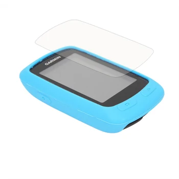 Skylarpu silikoninis apsauginis dangtelis Garmin EDGE 800/810 dviračių GPS greičio apsauginis korpusas+screen protector, grūdinto stiklo plėvelės