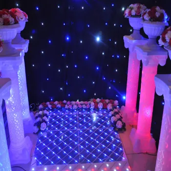 Stilingas LED Šviesos Plastiko Romos Skiltyje Vestuvių, Renginių Sveiki Plotas Apdailos Photo Booth Rekvizitai Prekių 4pcs/daug