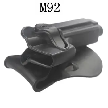 Taktinis pistoletas dėklas Airsoft IMI stiliaus Roto Dėklas, skirtas M92 su Vieno kamino dėklas