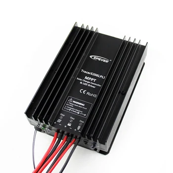 Tracer5206LPLI Ličio baterija 15A MPPT Saulės įkrovimo valdiklis su Laikmatis LED IP67 Vairuotojo užprogramuotas Mobile APP funkcijos