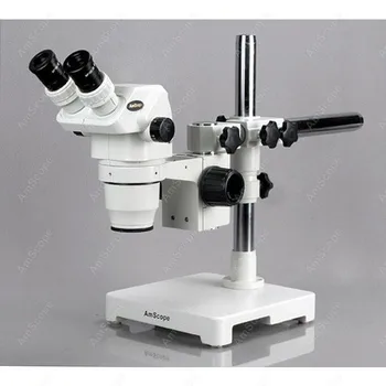 Ultimate Zoom Mikroskopu--AmScope Prekių 2X-225X Ultimate Zoom Mikroskopas su Vienos Rankos Bumas Stendas