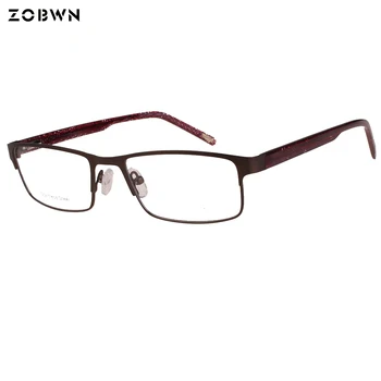 Verslo akinius vyras derliaus gafas claassic akiniai, akiniai stainess plieno rėmai Lunetėmis turtinga oculos de grau masculino