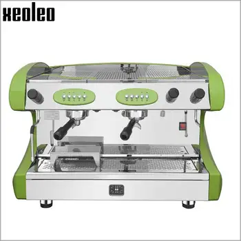 Xeoleo Dvigubas antgalis Komercinio Pusiau Automatinis Espresso mašinos, pusiau automatinės kavos virimo aparatas Profesionalus Kavos aparatas