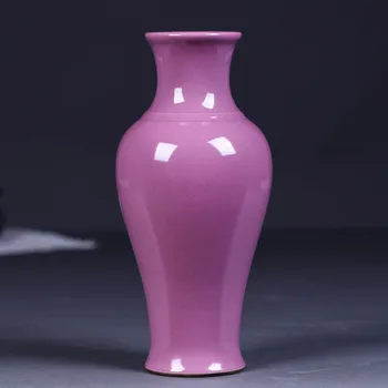Šiuolaikinės Kinų Keramikos Glazūra, Pink Gėlių Vaza Mados Namų Dekoro Stalo Vaza Vestuvių Dovanos