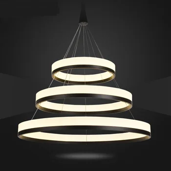 Žiedas LED šviestuvo kambarį turas atmosfera šiuolaikinės kūrybos miegamasis asmeninį valgomasis biuro kavos Liustra