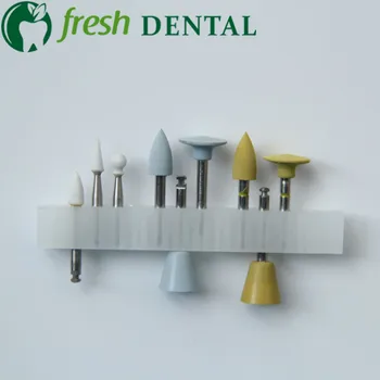 1 Nustatykite, Cirkonio Dantų poliravimas rinkiniai, cirkonio apdailos Bur Rinkiniai aukšto blizgesio apdaila Porceliano dantų Poliravimas SL603