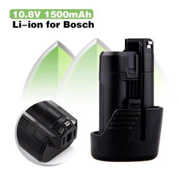 10.8 V, 1500 mah Li-ion Gręžimo Baterija Bosch elektrinių Įrankių Baterijų 1.5 Ah BAT411 BAT412A BAT413A 2 607 336 013, 2 607 336 333