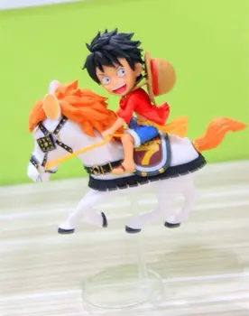 12CM pvc Japonų anime išsiaiškinti VIENĄ GABALAS Monkey D. Luffy jojimo arklys chrismas veiksmų skaičius, kolekcines, modelis žaislai berniukas