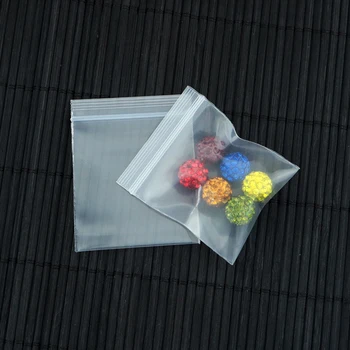2.2x2.8cm 0,2 mm 1000pcs mažo dydžio, Savarankiškai Sandarinimo Zip Lock Bags/ papuošalai, krepšiai/ Plastikiniai Pakavimo maišeliai