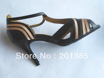 2013 Nuolaida Juodos Odos Dance Shoes Lotynų Šokių Batelius Salsa Šokių Bateliai Tango Bateliai