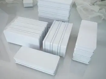 2017 160X65X30mm white rectangle tea tin box storage box case SN1088