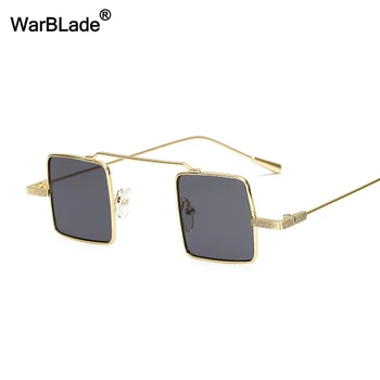 2018 aikštėje akinių rėmeliai vyrų vyrų skaidraus lęšio metalo rėmas mažas akinių rėmeliai moterų vintage retro WarBLade