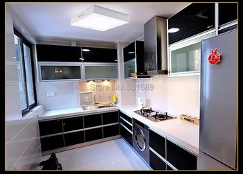 25W Aikštėje led panel šviesa virtuvėje šviesos lubų aikštės paviršiaus sumontuoti Aliuminio 2835 SMD AC85-265V šiltai/šaltai balta