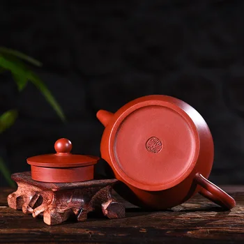 260ml Yixing Raudonos Smėlio Arbatos puodą Originali Visą mManual Raw Rūdos Dahongpao Arbatinukas Kung Fu Kung Fu arbatos Virdulys arbatos rinkinys Nemokamas Pristatymas