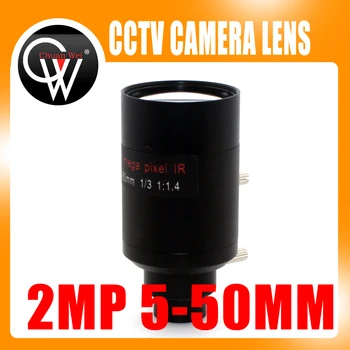 2Megapixel 5-50mm Varifocal Lens D14 Mount View Apie 100m Analoginis/720P/1080P HAINAUT/CVI/TVI/IP VAIZDO Kamera