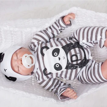 50cm Silikono atgimsta miega berniukas kūdikių lėlės žaislas tikroviška 20inch vinilo naujagimių lėlės bebe atgimsta merginos gimtadienio dovana