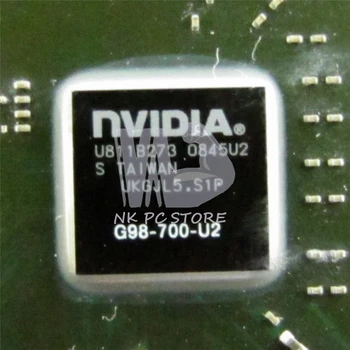 511864-001 DA0UT3MB8D0 Pagrindinė plokštė HP Pavilion DV6 DV6-1000 Nešiojamas plokštė PM45 DDR2 GeForce GPU, CPU Nemokamai