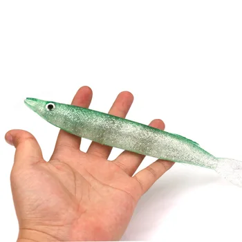 52g 21.5 cm žvejybos masalas didelis Masalu sūraus vandens pagundai deep sea silikono žuvų nepastovi žmogus spręsti žvejybos minkštas masalas suvilioti dirbtinis