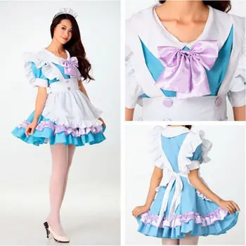 Anime Cosplay Mergina Lolita Kambarinės Kostiumas Vienodas Princesė Dress Veiklos Dėvėti