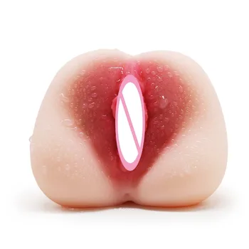 AUXFUN tikroviška Vyrų Masturbator silikono pūlingas Dirbtinės Makšties Kišenėje Pūlingas sekso žaisliukai vyrams su nemokamu USB Šildymo Strypas