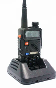 BaoFeng UV-5R Walkie Talkie 136-174 /400-520Mhz VHF/UHF DUAL-BAND Patogu Medžioklės Radijo Imtuvas Su Headfone