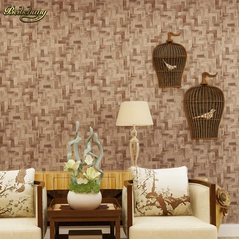 Beibehang papel de parede 3D Kinijos Pastolių Bambuko Iki Pliurpalas Sienos popieriaus Žolės Fone Kavinė Arbatos tapetai, sienų ir 3 d
