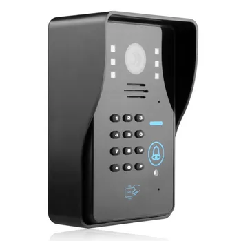 Belaidžio Wifi IP Skaitmeninio Vaizdo doorbell Duris Telefono Ryšio RFID Kodą Klaviatūrą Nuotolinio Valdymo Vandeniui Naktinio Matymo Doorphone