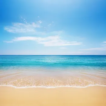 Capisco Debesuota Mėlynas Dangus, Jūra, Salos Paplūdimio Fotografijos Fonas Vinilo Užsakymą Fotografijos Backdrops Fotostudija