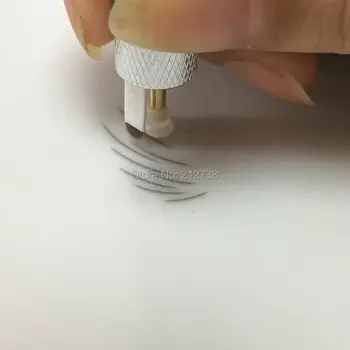 Didmeninė 10VNT Liner pen microblading Tebori Puikus Laidų permanentinis makiažas microblade rašiklis su 100vnt adatos Nemokamas Pristatymas