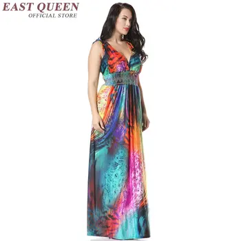 Floral maxi dress large size dress plus size dresses for women 4xl 5xl 6xl KK1054 H