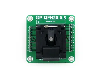 GP-QFN20-0.5-B QFN20 MLF20 MLP20 Enplas IC Bandymų Lizdas Programavimo Adapteris 0,5 mm Žingsnio Nemokamas Pristatymas