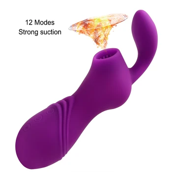 IKOKY Multispeed Čiulpti Spenelį Blowjob Vibracija Sekso Žodžiu Lyžis Klitorio Stimuliatorius Clit Sucker Vibratorius, Sekso Žaislai Moterims