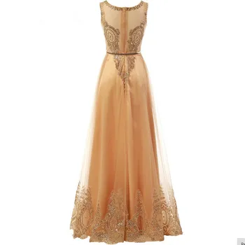 Ilga Elegantiška Prabanga Šalis Prom Dresses Moterų Aukso Raudona Mėlyna Suknelė Pigūs vakarinę Suknelę Baigimo Vestidos De festa TK188