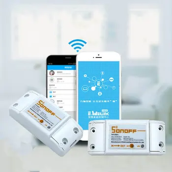 Itead Sonoff Smart Home Wi-fi Nuotolinio Valdymo Jungiklis,RF433 Protingas 