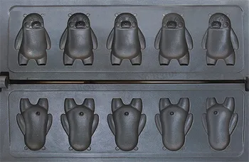 Komercinės Animacinių filmų Totoro Pliurpalas Mašina Nonstick Kumamon Pliurpalas Maker Pritaikoma Formų 3000W 110V, 220V Saldus Kukulis Baker