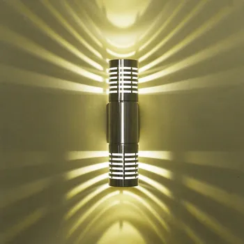 LED Sienos Lempos Patalpų Paviršius Sumontuotas cilindrinis LED Siena Šviesos Aukštyn Ir Žemyn Salė, Miegamojo, koridoriaus lempos Patalpų Apšvietimas