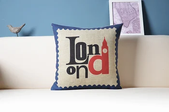 Londono pagalvę padengti, Kūrybos spalvinga animacinių filmų sąjungos jack Britanijos Karalienė mesti pagalvės užvalkalą užvalkalas didmeninės