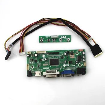 M. NT68676 LCD/LED Valdiklio Tvarkyklę Valdybos B140XW01 V. 8 (HDMI+VGA+DVI+Audio)1366*768