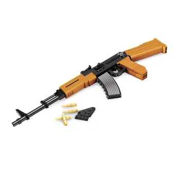 M16 AK47 Ausini SVD Snaiperio ginklas Blokai Karinis Ginklas Snaiperio ginklas Švietimo Apšviesti 