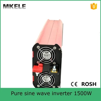 MKP1500-121R išjungti tinklo pure sine wave 1500 w keitiklis,12v į 120v maitinimo, keitiklio,12vdc inverter,power inverter tiekėjų