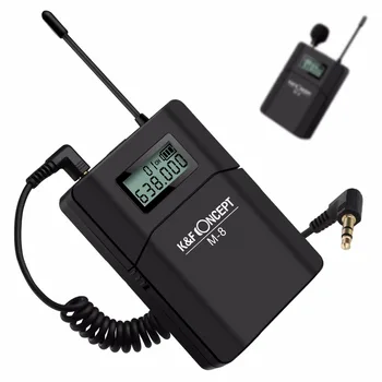 Moveski 70M UHF Belaidžio Lavalier Mic Imtuvas+Siųstuvas Įrašyti Radijo Kamera, Mikrofonas Hypercardi DSLR Mikrofonas