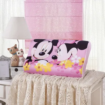 Nauja Rožinė Minnie ir Mickey Mouse Animacinių filmų Atminties Pagalvę 50x30cm Miegamojo Puošmena Mergina Patalynės Lėtai Rikošetas Bangų Putos Miega