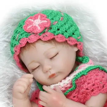 Naujas 42cm Visas silikono kūno atgimsta kūdikiams berniukas Miega lėlės Mergaitėms Vonia Tikroviška Nekilnojamojo Vinilo Bebe Brinquedos Atgimsta Bonecas