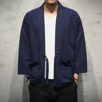 Nemokamas pristatymas Lino vyrų plius dydis M -5XL marškinėliai Kinų stiliaus riebalų vaikinas plius dydžio vyriški Atsitiktinis ilgomis rankovėmis marškinėliai hip-hop 9 modeliai