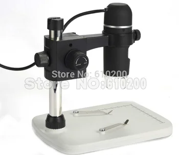 Nemokamas pristatymas Profesinės HD USB Skaitmeninis Mikroskopas su Vaizdo Jutiklis 300X Nekilnojamojo 5.0 MP 8 LED Matavimas + Reguliuojamas Laikiklis