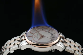 Originalus AILANG Prekės ženklo Verslo Dizaineris Moterų Full Steel Suknelė Laikrodžiai Elegantiška Panele Save Likvidavimo Automatinis Laikrodis Kalendorius NW7193