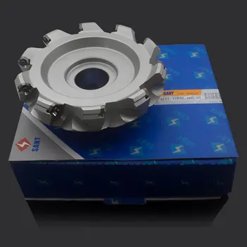 Pjovimo frezavimo pjovimo frezavimo įrankiai Rungtynės įterpti SEET12T3 veido cutter pjovimo disko FMA01-160-B40-SE12-10/AF01.12B40.160.10