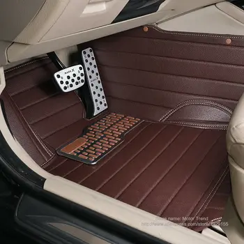 Pritaikytas specialiai pagamintas automobilių kilimėliai Toyota Yaris 3D automobilių stiliaus PVC odinis kilimas, kilimai įdėklai (2005-dabar)