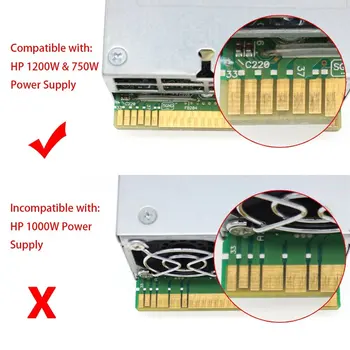 PSU/GPU Maitinimo Adapteris Breakout Valdybos 12V Ethereum ETH ZEC Kasybos Įrenginiai elektros Energijos Tiekimo 12pcs 18AWG PCI-E 6Pin 6+2Pin Kabeliai
